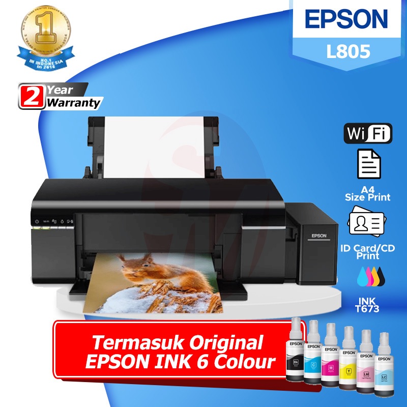 Jual EPSON Printer L805 / L8050 ink tank | Shopee Indonesia