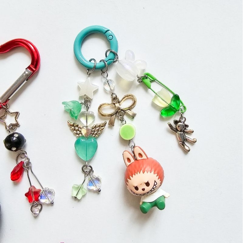 Jual Labubu/ Skullpanda Pop Beans Popmart Keychain Shopee Indonesia