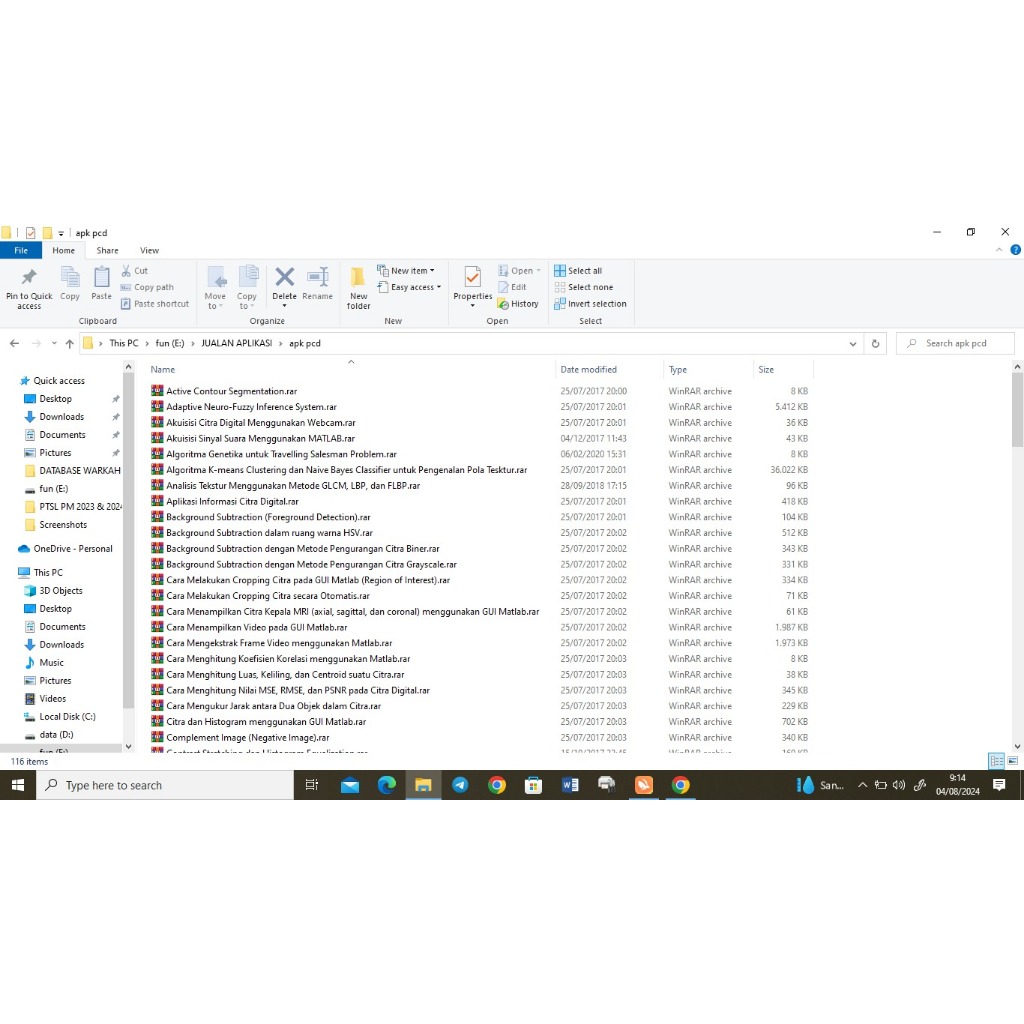 Jual Kumpulan Aplikasi Source Code Coding Pengolahan Citra Digital