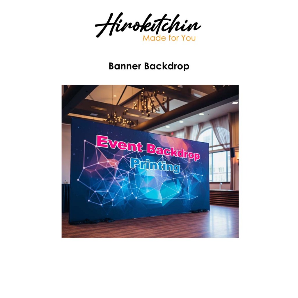 Jual Hirokitchin - Backdrop Special Event & Baliho (Variasi 4x5 m ...