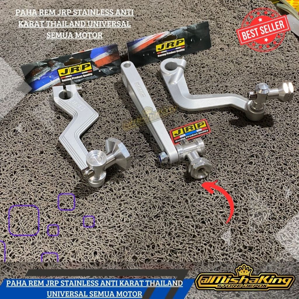 Jual PAHA REM JRP STAINLESS ANTI KARAT THAILAND UNIVERSAL SEMUA MOTOR ...