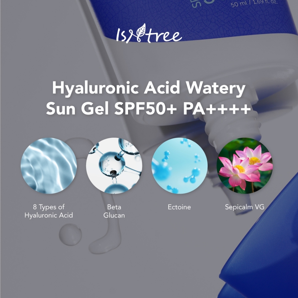 Jual Isntree Sunscreen / Isntree Hyaluronic Acid Watery Sun Gel SPF50 ...