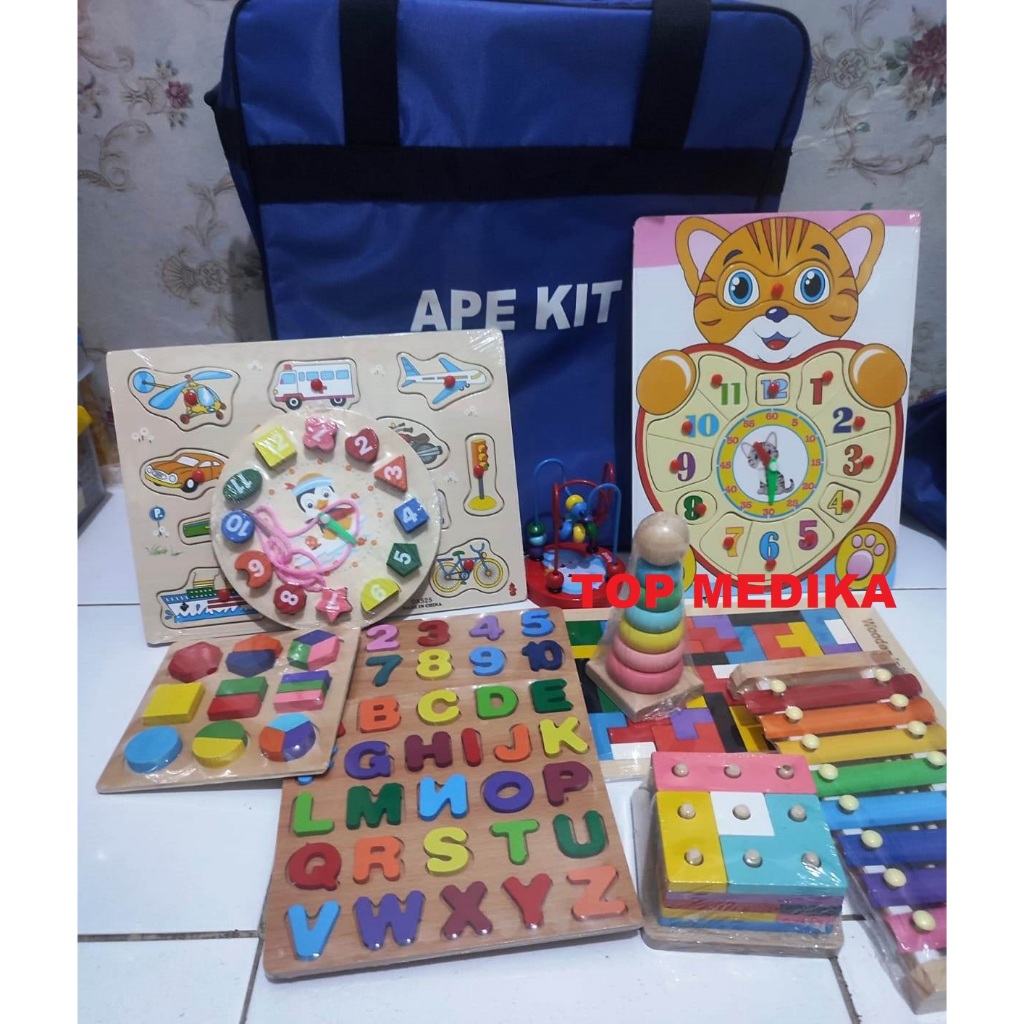 Jual APE KIT SDIDTK Program BKKBN / Kit PAUD TK Mainan Edukatif Kayu ...