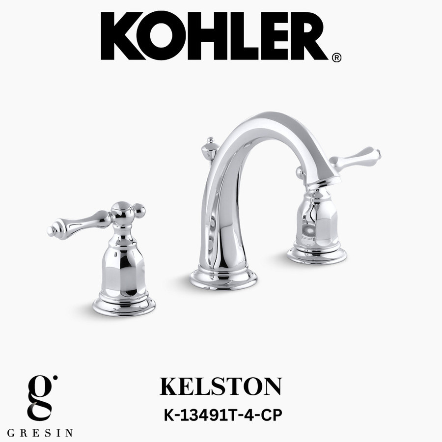 Jual Kelston Kohler | K-13491T-4-CP | Kran Wastafel Kohler | Shopee ...