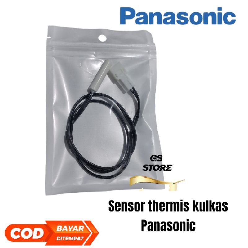 Jual Thermistor thermis Sensor Suhu Kulkas PANASONIC 2 Pintu | Shopee ...