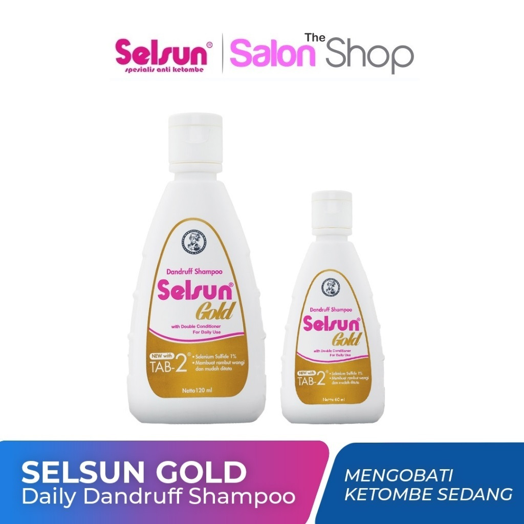 SELSUN GOLD Dandruff Shampoo With Double Conditioner | gdkd01