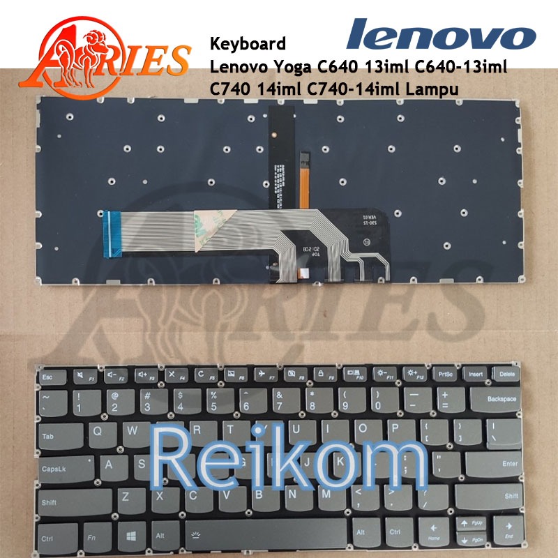 Jual Keyboard Laptop Lenovo Yoga C640 13iml C640-13iml C740 14iml C740 ...