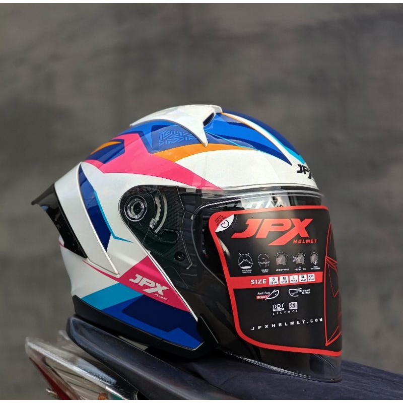 Jual VISOR /KACA ORI JPX NOVA X V2.0 , KYT NFJ ,KYT TT JET ,PLUS RACHET ...