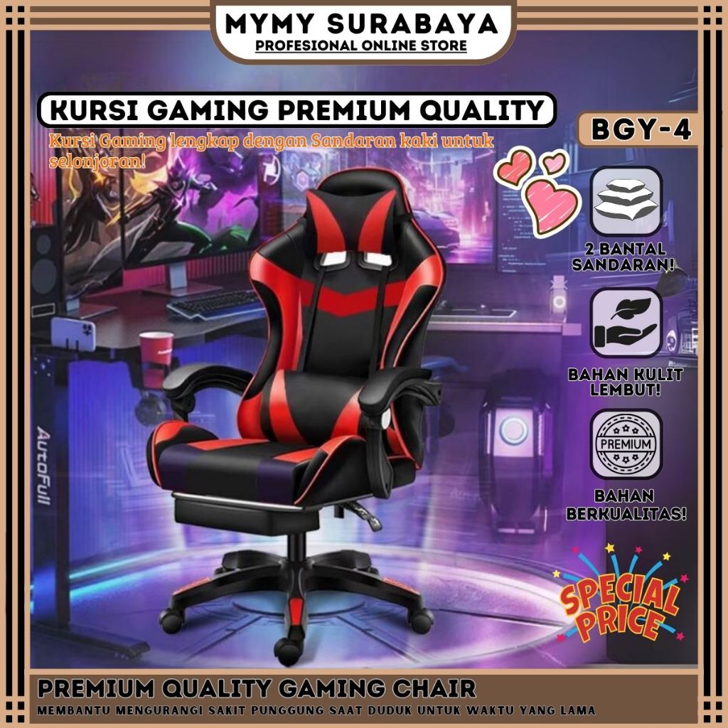 Jual MYMY.SURABAYA Kursi Gaming Kursi Kantor Kursi Santai Kursi