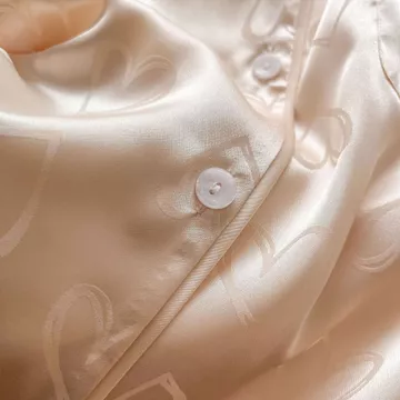 VTreasury Baju Tidur Wanita Piyama Satin Premum Sutra Lengan Pendek Celana Panjang 431