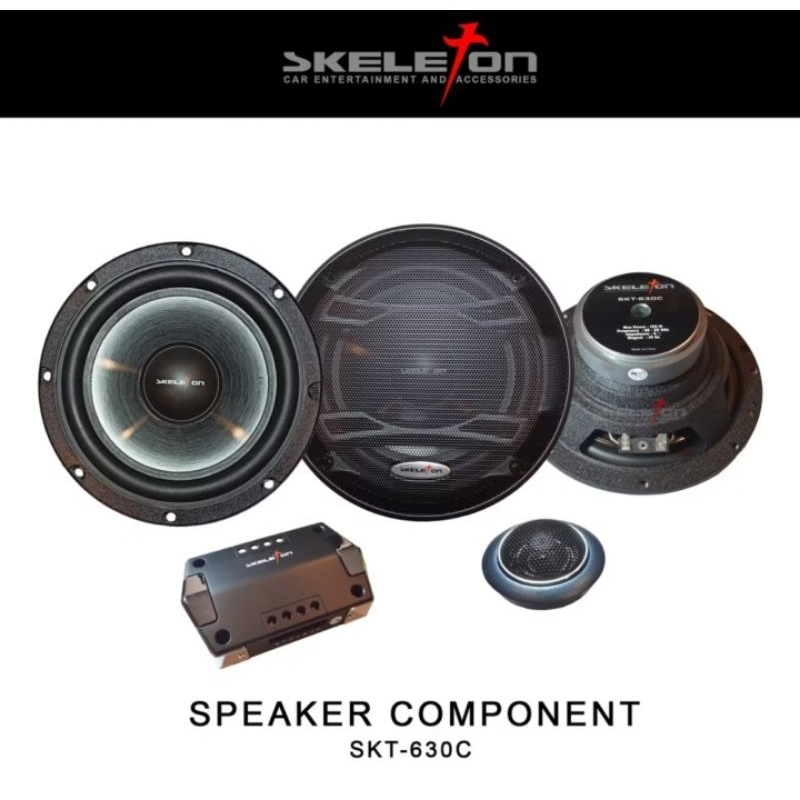 Jual Speaker Split 2way Skeleton Audio | Shopee Indonesia