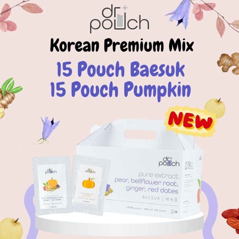 Jual Dr Pouch Surabaya - Korean Premium Baeksu & Pumpkin Extract ( 30 ...
