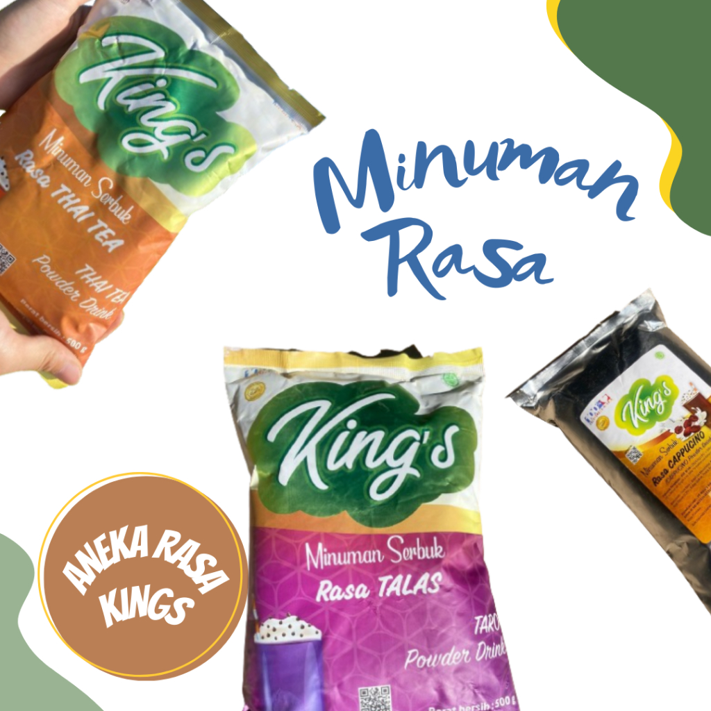 BUBUK MINUMAN KING'S ALL VARIAN