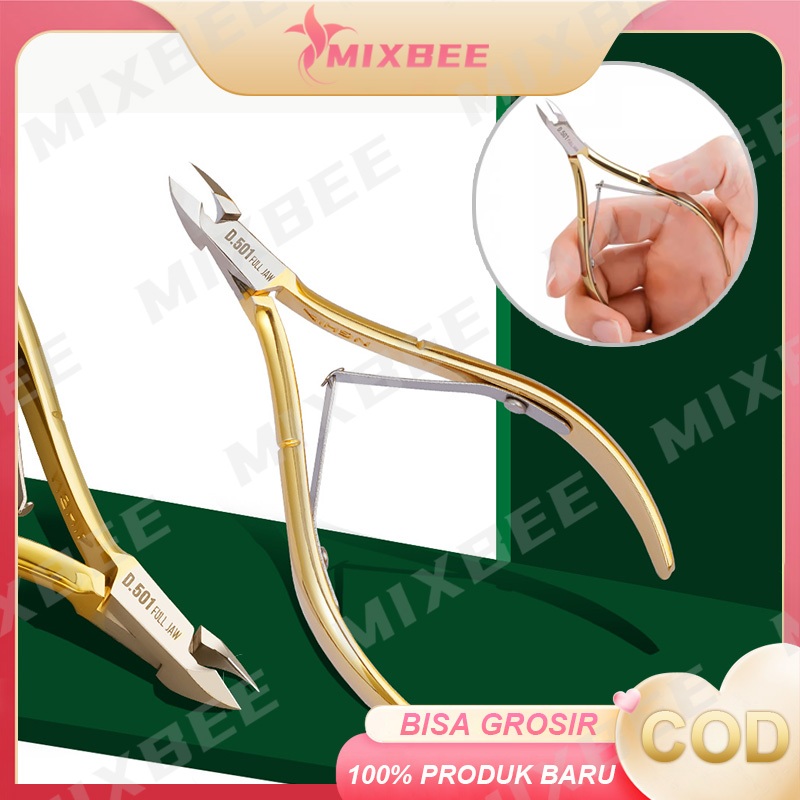 Jual Cuticle Nipper Stainless Steel Kutikula Nipper Mati Pemotong Kulit Nail Art Clipper