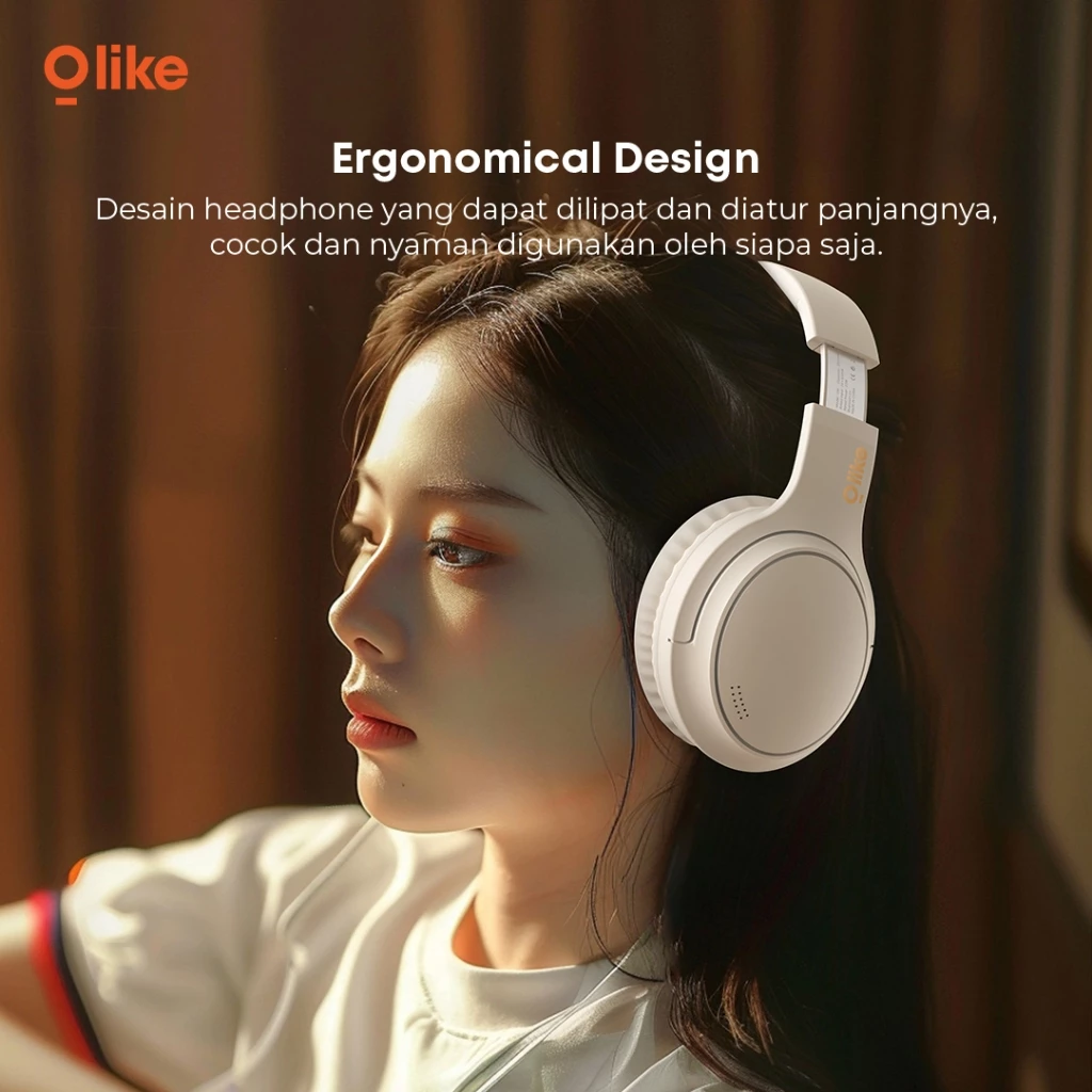 Olike Titan Wireless Headphone Bluetooth H1S Bass Max HiFi Sound BT 5.4