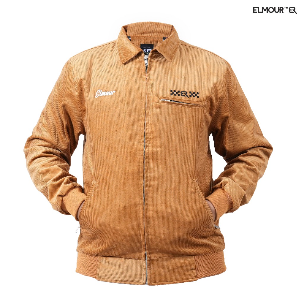Jual Elmour Jaket Pria Work Jacket Corduroy Series | Shopee Indonesia