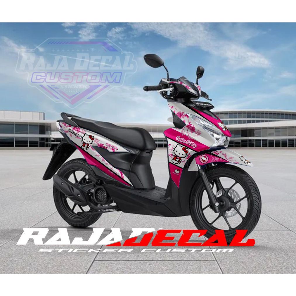 Jual Decal Sticker Honda Beat New Deluxe Street Fullbody Disain