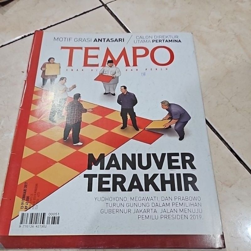 Jual Majalah Temlo Terbaru Manuver Terakhir 13-19 Februari 2017 ...