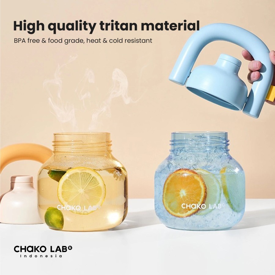 Jual CHAKOLAB Linlin Kettle Pot Tritan 1150ML | Shopee Indonesia