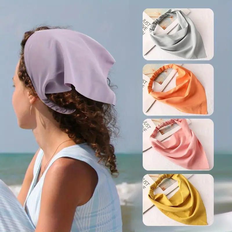 Jual Bandana Turban Elastis Scarf Hair Aksesoris Rambut Bohemia ...