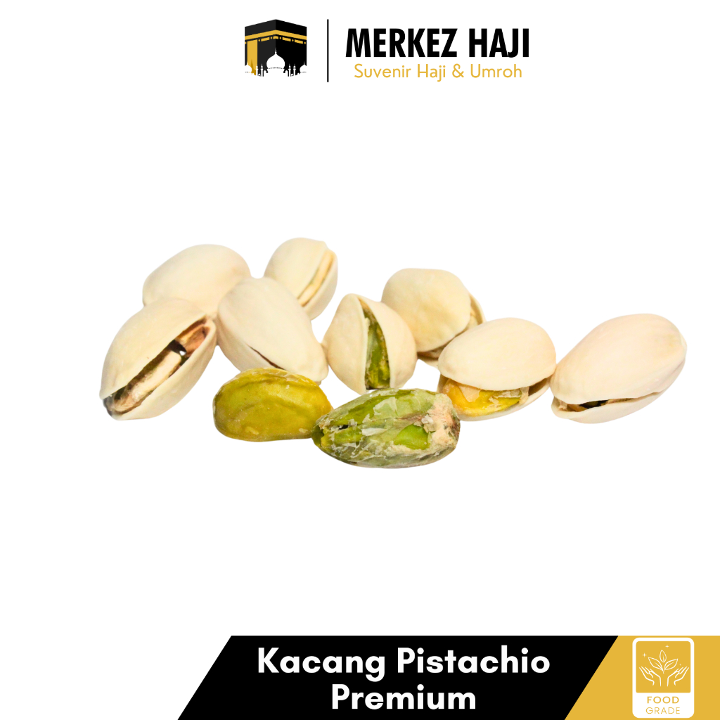 Jual Kacang Fustuk Pistachio Panggang Arab Premium 1kg | Ketawa Matang ...