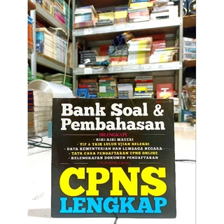 ( PROMO BUKU MURAH ORIGINAL ) BUKU CPNS / CPNS LENGKAP / BANK SOAL & PEMBAHASAN / BEST SELLER / SOAL - SOAL / BANK SOAL /