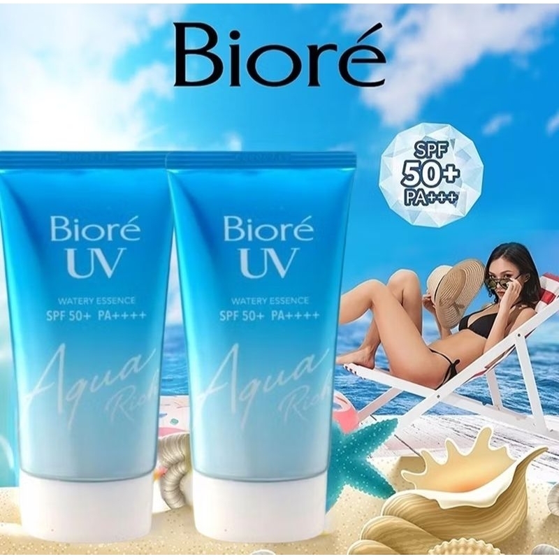 Jual Biore UV Aqua Rich spf 50+ PA+++++ | Shopee Indonesia