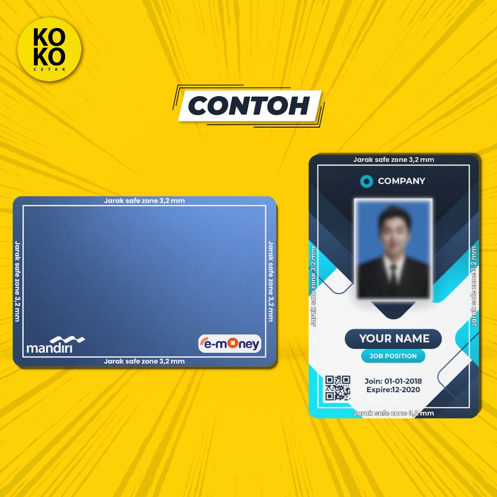 Jual Etoll E-toll Emoney E-money Custom Print 2 Muka, Foto Saldo 0 ...