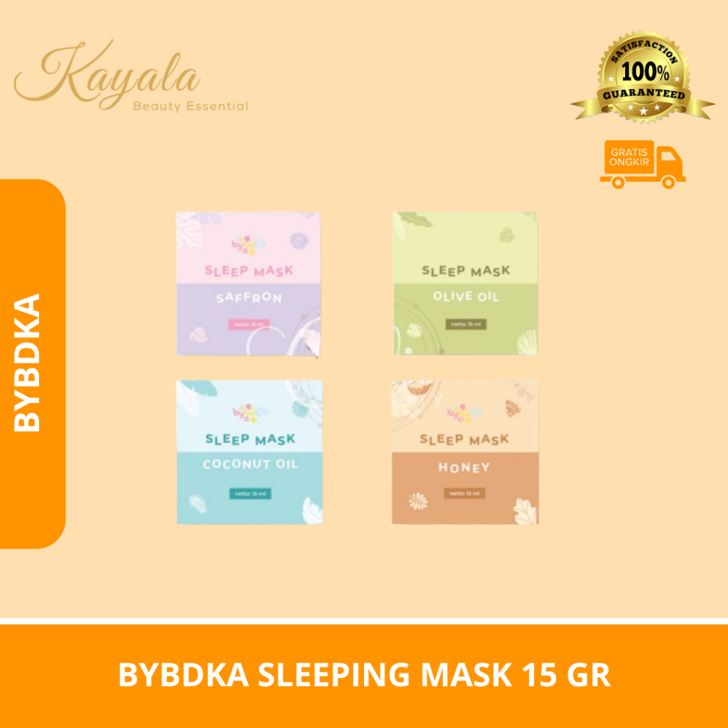 Jual BYBDKA SLEEPING MASK 15 GR | Shopee Indonesia
