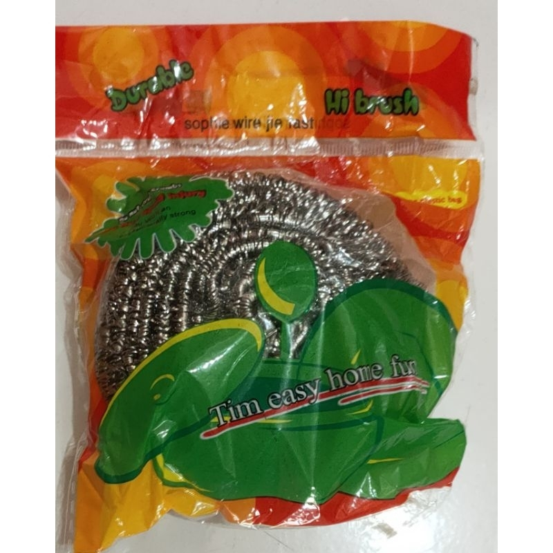 Jual Sabut Spons Panci Anti Karat Gosokan Besi Kawat Stainless Cuci ...