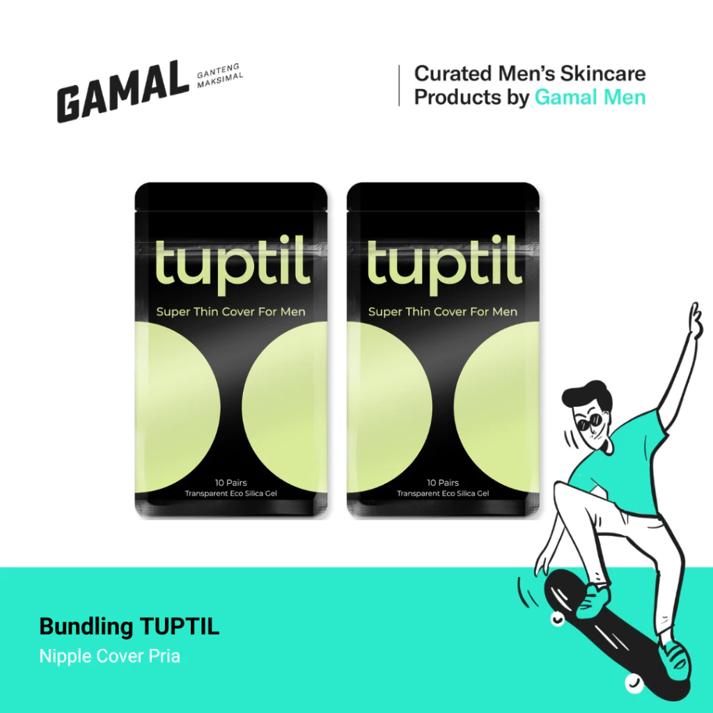 Bundling TUPTIL - Nipple Cover Pria