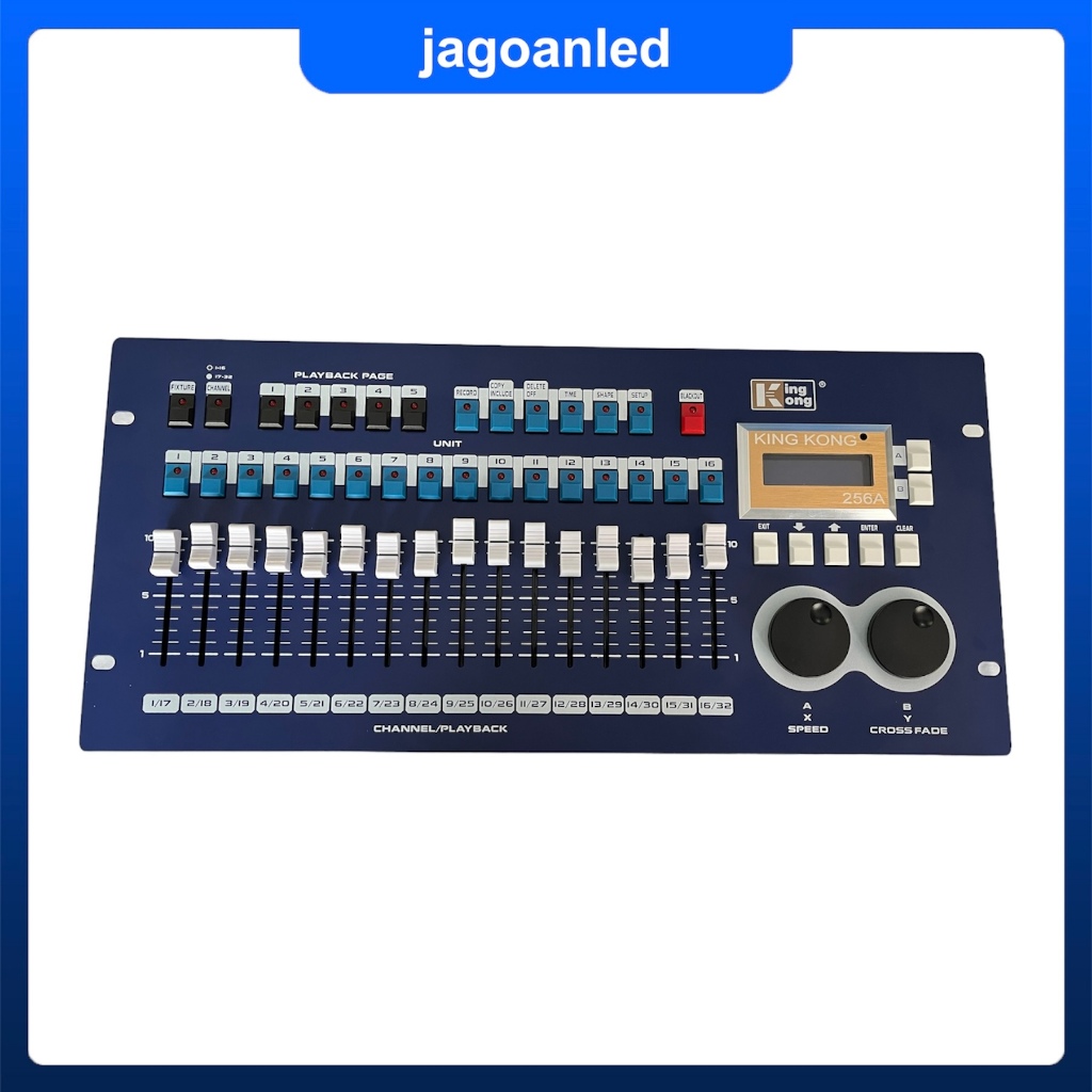 Jual Mixer Lighting Kingkong 256A DMX Controller Mixer Professional ...