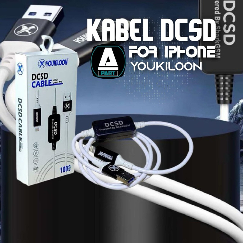 Jual KABEL DCSD YOUKILOON ORIGINAL FOR IPHONE | Shopee Indonesia