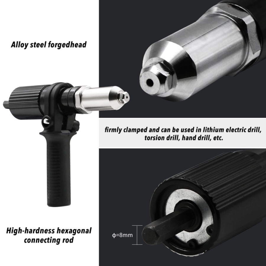 Jual Mata Bor Adaptor Mesin Bor Tang Alat Rivet Otomatis Bahan Besi ...