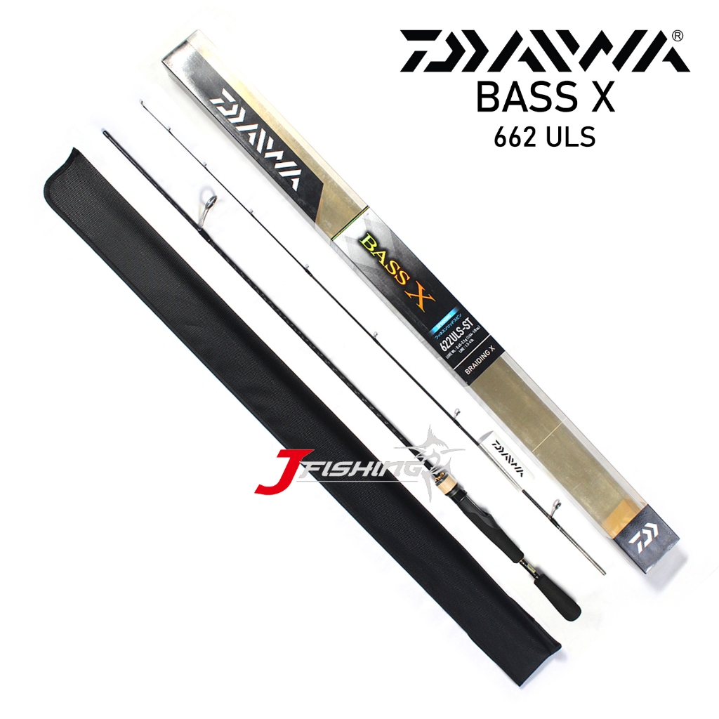 Jual Joran DAIWA Bass X | 662LS 662ULS 642MLS | Spinning | Kolam