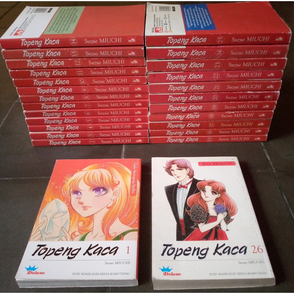 Jual Komik Topeng Kaca (Deluxe) 1-26 (Ongoing) BONUS Komik Random 10 ...