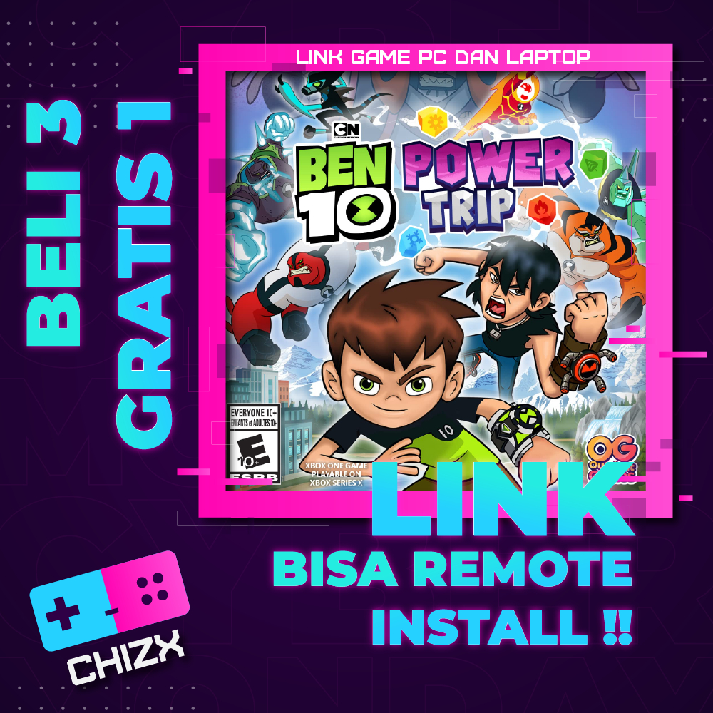 Jual Ben 10 Power Trip - Game Pc - Game Laptop - Link Download | Shopee ...