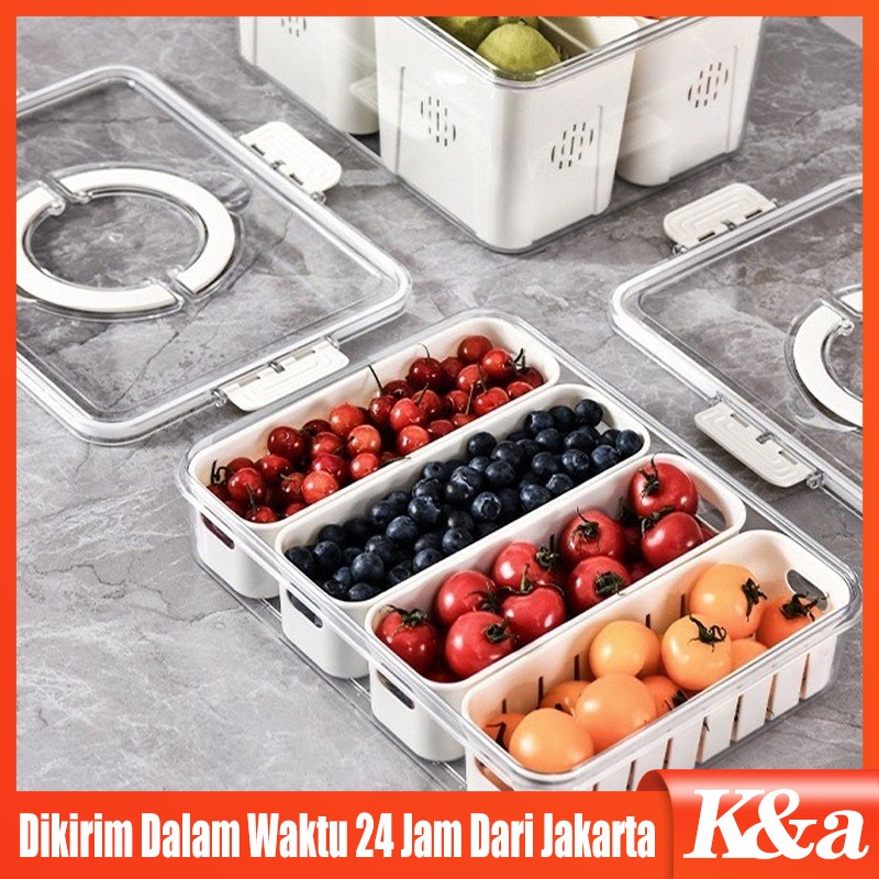 Jual Ginney Food Container (HARGA SATUAN) / Kotak Penyimpanan Makanan ...