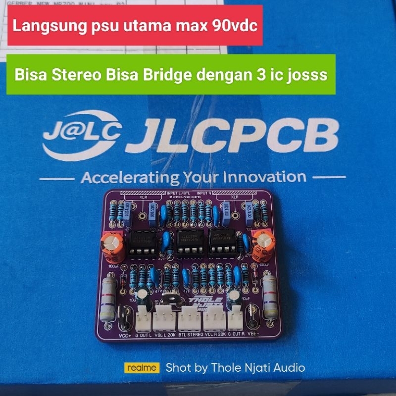 Jual Kit Input Balance terbaru stereo + bridge mode | Shopee Indonesia