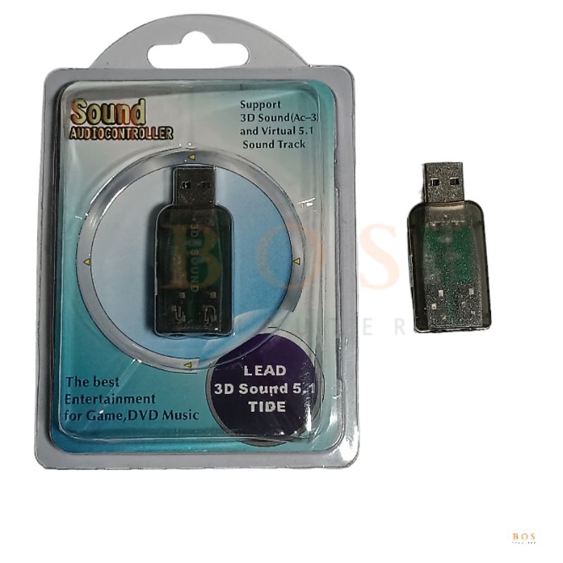 Jual USB SOUND CARD 5.1 3D SOUND | Shopee Indonesia