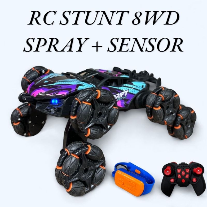 Jual MOBIL RC STUND 8 RODA MODEL BAN KEPITING Mainan Remote Control ...