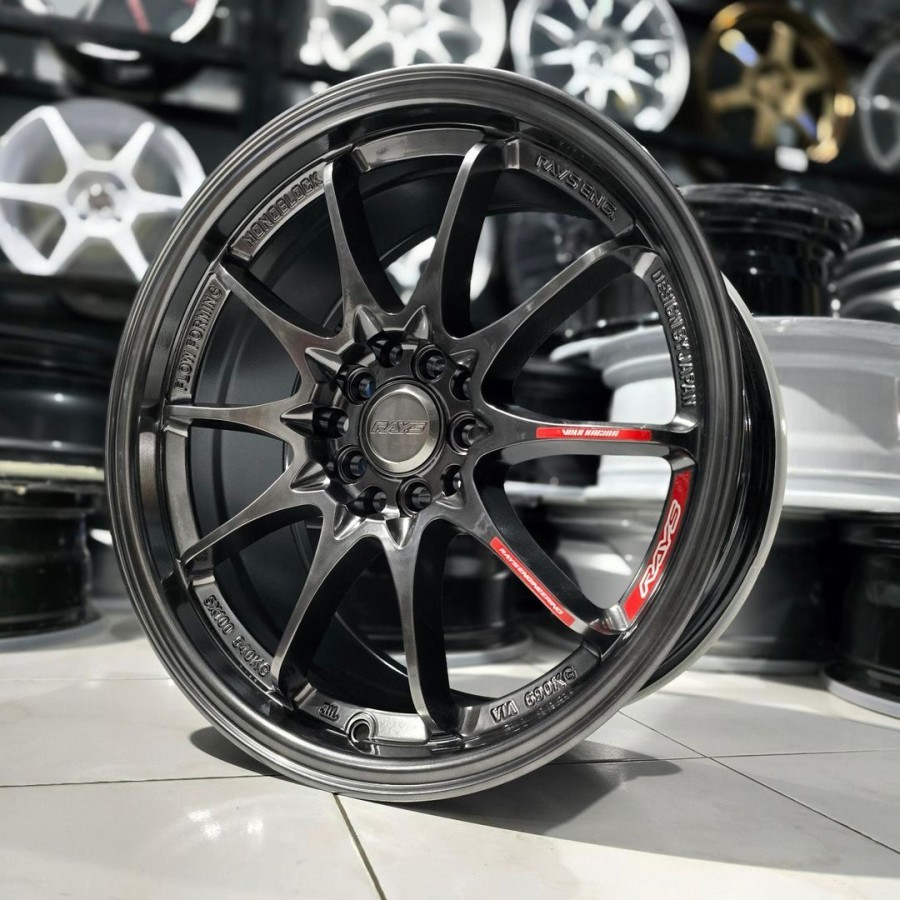 Jual velg racing r17 CE28 FLOW FORMING RING 17 new veloz sienta altis ...