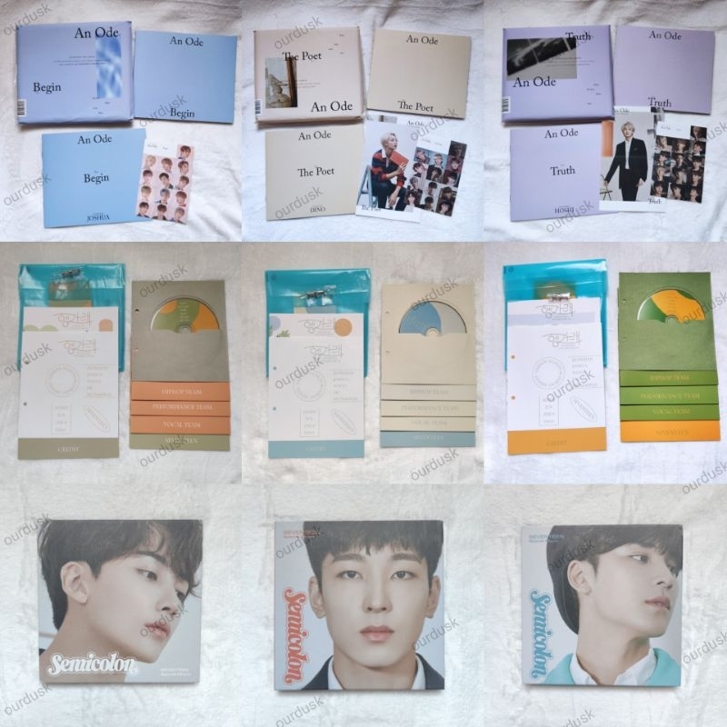 Jual [CLEARANCE SALE ALBUM ONLY] SEVENTEEN ALBUM AN ODE / HENGGARAE ...