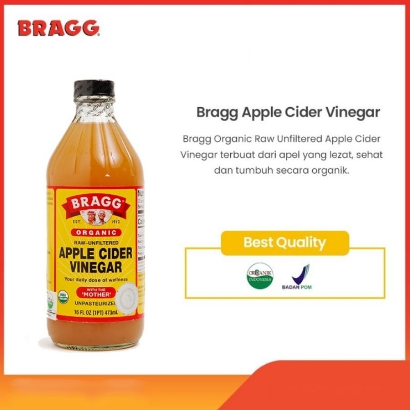 Jual Bragg Cuka Apel Murni Dan Appel Cider Vinegar Ml Shopee