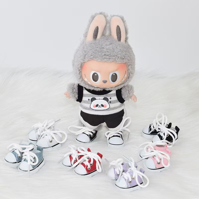 Jual [READY STOCK] sepatu boneka khusus popmart labubu vinyl face ...