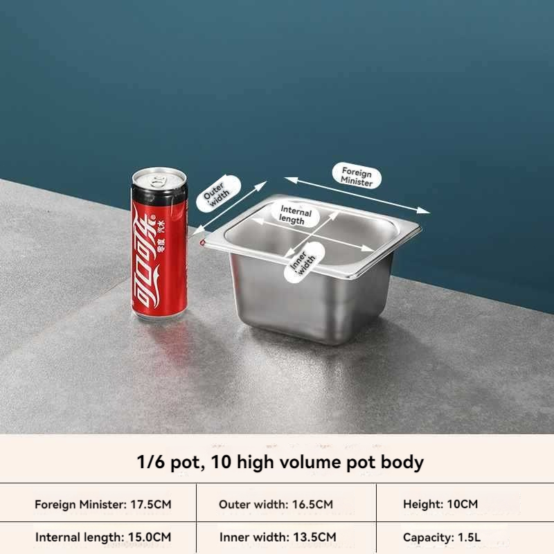 Wadah Makanan Stainless Steel dengan Tutup foto 2