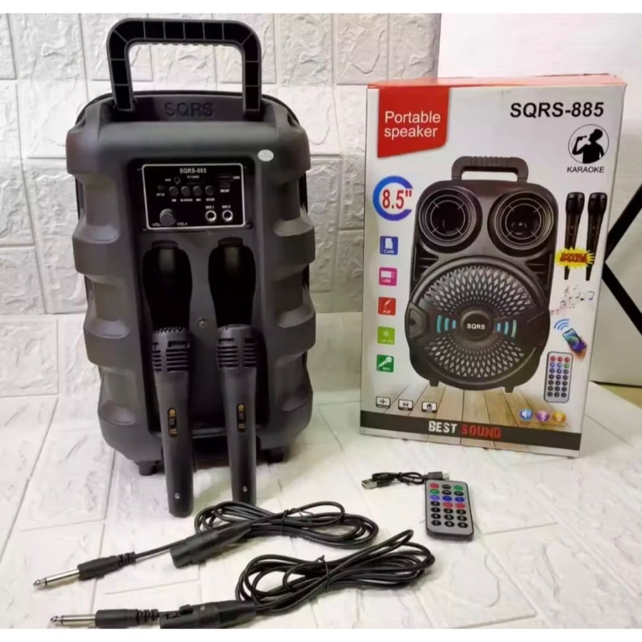 Jual COD Speaker Bluetooth Wireless Portable SQRS_805 Speaker Best ...
