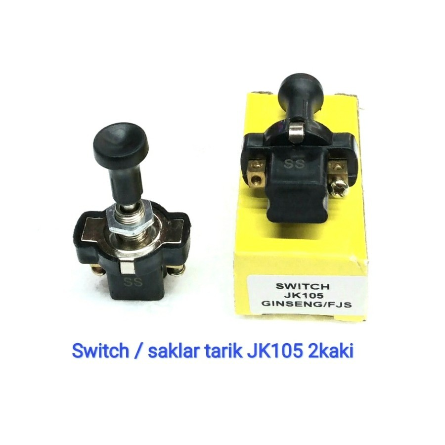 Jual JK105 Saklar On Off Sekali Tarik Jk 105 Universal Switch 1X Tarik ...