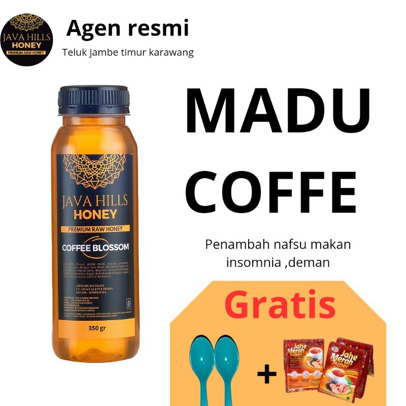 Jual MADU COFFE BLOSSOM JAVA HILLS MURNI PREMIUM ASLI PURE RAW HONEY ...