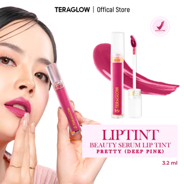 Liptint Serum TERAGLOW Beauty Serum Lip Tint Stain Hydrating Moisturizing Lip Gloss Lipstik